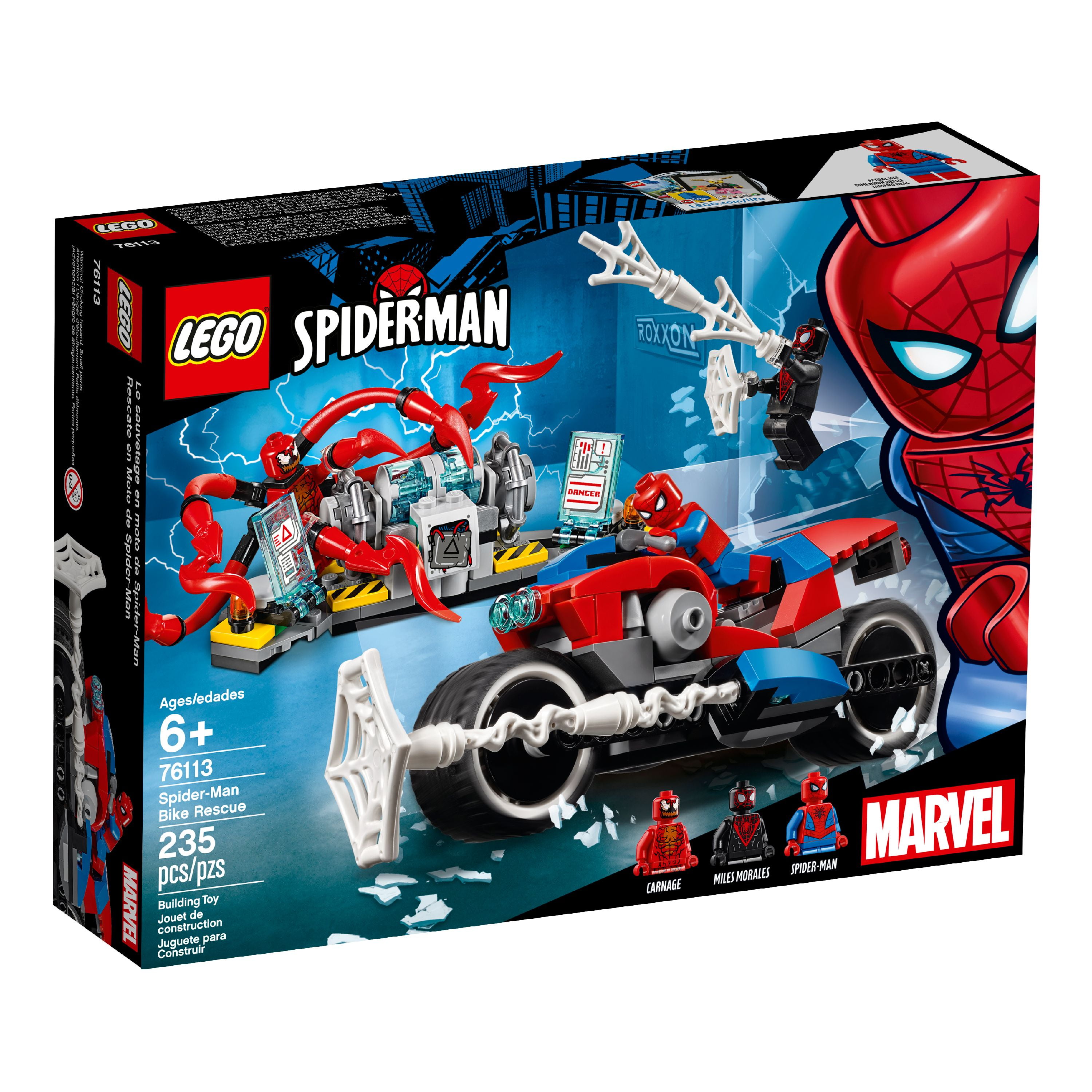 LEGO Super Heroes Spider Man Bike Rescue 76113 - Walmart.com