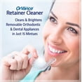 thumbnail image 5 of OrVance Retainer Cleaner Tablets (3 Month Supply) | Only 2 Cleanings Per Week Required | Removes Bacteria, Odors, Stains, Plaque for Invisalign, Mouth/Night Guards, and Removable Dental Appliances, 5 of 5