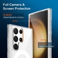 thumbnail image 2 of Designed for Samsung Galaxy S23 Ultra Case Compatible with MagSafe Ultra Clear Shockproof Protective Cell Phone Cover Non-Yellowing Flexible Thin Covers, 2 of 7