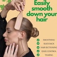 thumbnail image 5 of JHEHF Slick Back Hair Brush for Smoothing Ponytail Wooden Styling Tool ThickBristles with Handle for Sleek Ponytails, Buns & Men'S Beard Grooming 5PCS, 5 of 8
