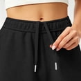 thumbnail image 6 of SAWOBUUN Womens Wide Leg Barrel Sweatpants Elastic Waist Banana Leg Lounge Pants Casual Loose Soft Pants, 6 of 9