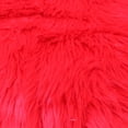 thumbnail image 3 of FREE SHIPPING!!! 60" Wide 1-2'' Long Pile Luxury Shag Fur Fabric, DIY Projects (RED, 20 YARDS), 3 of 3