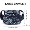 thumbnail image 2 of AOUNQ Crossbody Bag for Women Multi Pocket Shoulder Purse Bags Nylon Ladies Travel Handbag with Adjustable Straps, 2 of 6