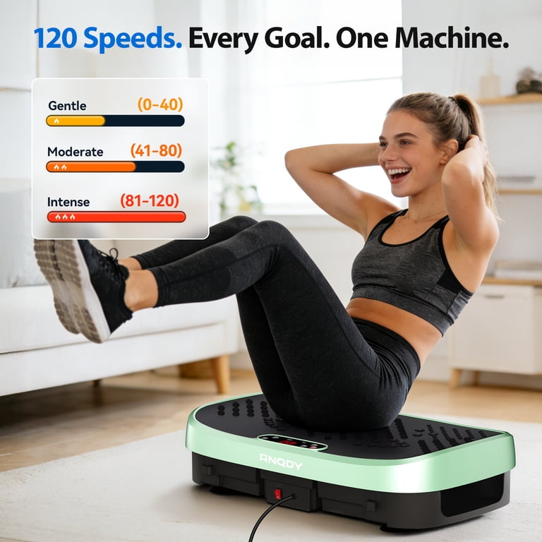 Anqdy Vibration Platform Exercise Machine Magnetic Acupoints Full