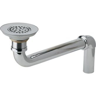 Elkay LK18B Stainless Steel Drain Fitting With Perforated 3-Grid Strainer - 304 Stainless Steel 3 thumbnail image