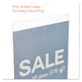 thumbnail image 2 of Deflecto Classic Image Wall-Mount Sign Holder, Portrait, 8 1/2" x 11", Clear, 2 of 10