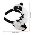thumbnail image 2 of AURARMLET Con Orejas De De Y Moño Para Fiesta Y Cosplay, 2 of 6
