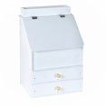 thumbnail image 4 of 2/3 Layer Makeup Organizer Cosmetic Storage Holder Desktop Dressing Box W/ Drawer & Mirror, 4 of 8