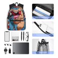 thumbnail image 4 of Easygdp Blue Dinosaur Mochila Casual para Portátil, Mochila para Escuela, Viajes, Negocios, 4 of 6