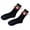 black red, variant on Aesthetic Funny Cartoon Braids Ugly Dolls Cotton Socks for Women and Teen Girls Novelty Middle Tube Socks Hosiery Gift