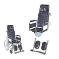 thumbnail image 2 of Silla de ruedas con respaldo alto Orthomedic Unitalla, 2 of 3