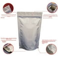 thumbnail image 1 of Bolsa autoportante de papel de aluminio puro, subembalaje, bolsa con cierre de cremallera, bolsa autosellada, bolsa plateada sellada a prueba de humedad, bolsa de envasado de alimentos para perros,, 1 of 4