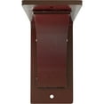 thumbnail image 3 of Ekena Millwork 3"W x 6"D x 6"H Morris Steel Bracket, Hammered Bright Red, 3 of 11