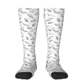 thumbnail image 1 of Fotbe Sea Turtle Calcetas Divertidas Estampadas para Hombre y Mujer, Calcetas de Algodón hasta la Rodilla para Caminar, Correr, Enfermería y Embarazo, 1 of 6