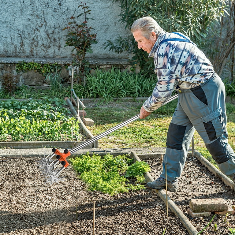 Hand held tiller discount