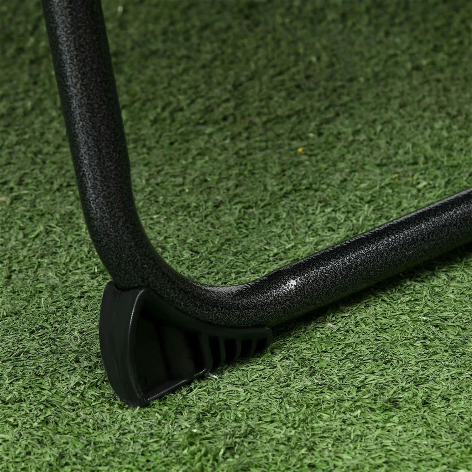 Demi Bonn Outdoor Folding Chaise Lounger with 5-Position Reclining, Built-in Reading Grommet, Side Storage, Pillow Relaxation for Sunbathing, Gray