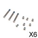 thumbnail image 1 of 6x 10 Piezas / de Tornillos de Inferior Herramienta de Reparación de Cubierta de Inferior 6 piezas, 1 of 8