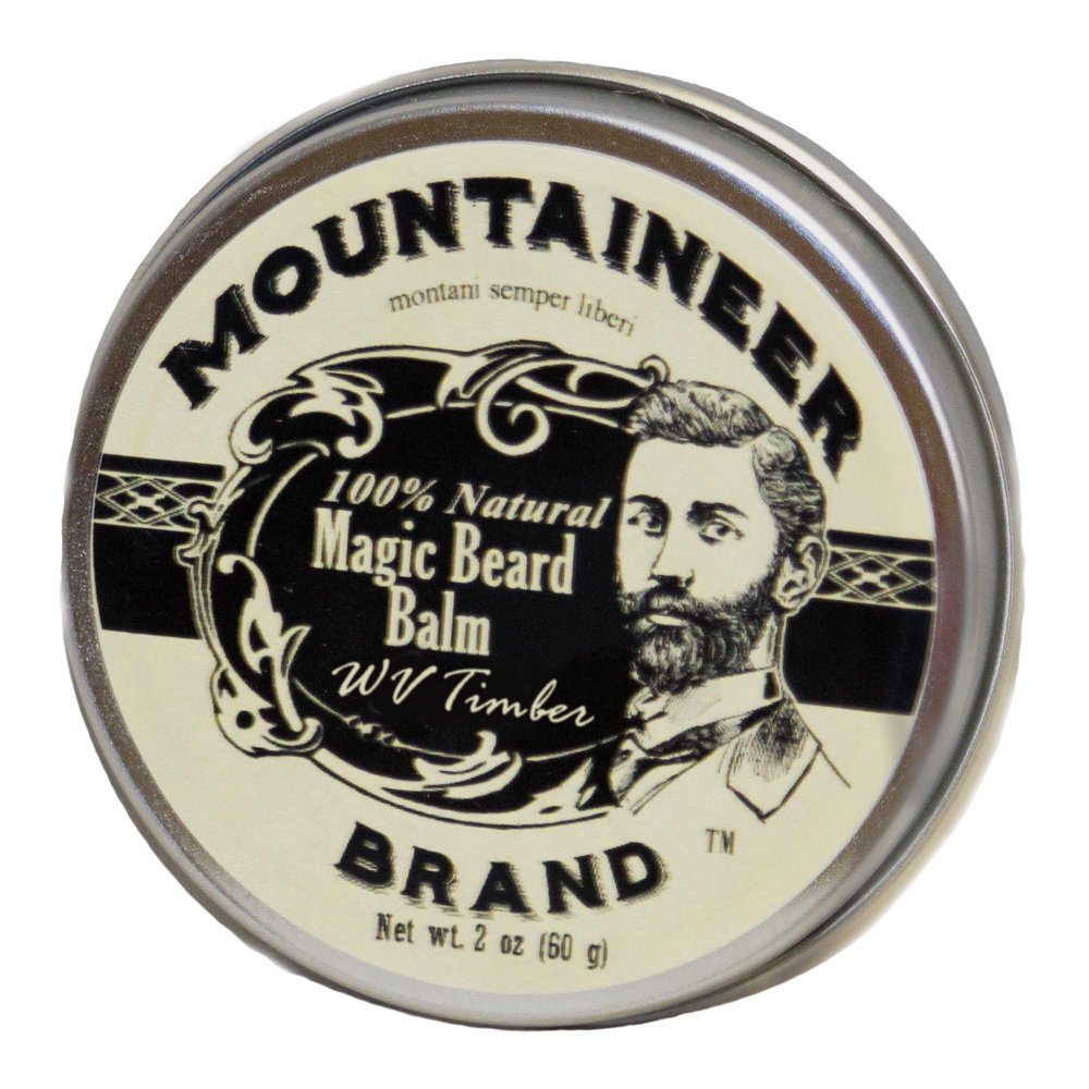 Mountaineer Brand Mountaineer Brand WV Magic Beard Balm, Timber, 2 Oz