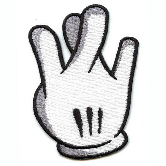 Westside California Glove Fingers Embroidered Iron On Patch