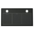 thumbnail image 4 of Cosmo 36 in. Vista Collection Ducted Wall Mount Range Hood, Touch Controls, LED Lights, Matte Black, 4 of 15