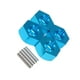 thumbnail image 2 of Bewildely Adaptador de cubo hexagonal de rueda de 12MM para 1/12 ECX ECX01011 Adaptador de cubo hexagonal de rueda de fácil instalación de 12MM Kits de construcción modelo azul, 2 of 6
