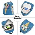 thumbnail image 5 of FORMRS Mini Backpack Purse for Women Travel Daypack Casual Shoulder Bag, Colorful Ice Cream Cat, 5 of 7