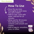 thumbnail image 6 of Organic Raw Sea Moss Gel 8oz - Wildcrafted Purple Irish Sea Moss Gel, Thyroid Support,  Immune Support Supplement - Herbal Goodness, 6 of 7