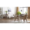 thumbnail image 2 of 47.64" X 27.56" X 14.97" Coffee Table in Matte White with Dark Walnut Base, 2 of 4