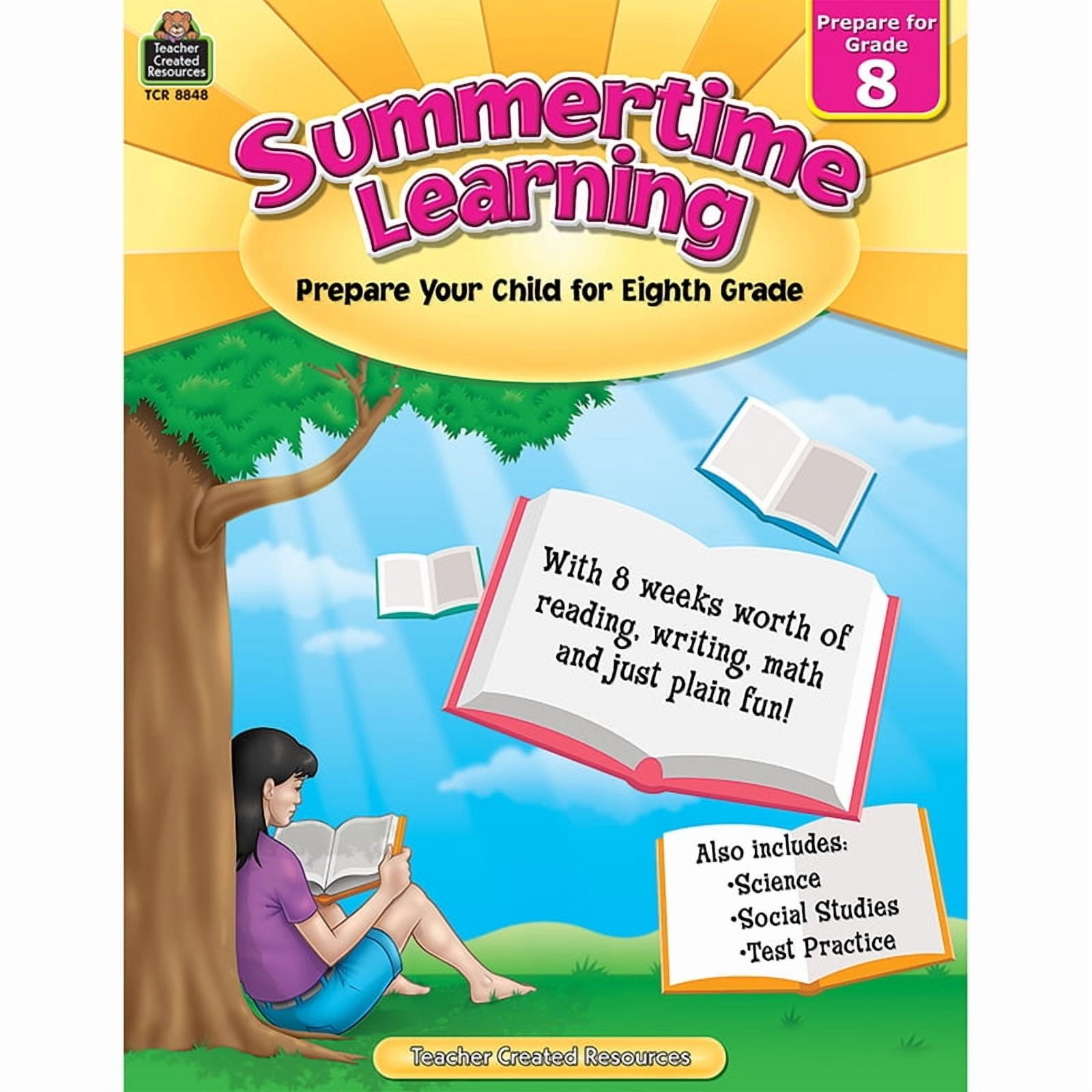 TCR8848 - Summertime Learning (Prep. for Gr. 8) by Teacher Created Resources