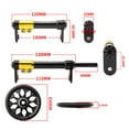 thumbnail image 3 of Wweixi Easy Wheel Telescopic Rod Folding Bike Rear Rod Easywheel Extension Black Cargo, 3 of 6