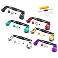 thumbnail image 4 of Carbon Fiber Fishing Reel Handle Ultra Light Grip 6 Colors Refit For Baitcasting Reel Accessories For Daiwa Straight Board Parts Silver Left-Hand Fangkenuo, 4 of 9