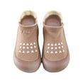 thumbnail image 6 of TAIAOJING Toddler Baby Sock Shoes Baby Walking Shoes Non- Breathable Slippers With Soft Rubber Sole Baby Boys Girls Sneakers Versatile Footwear 19-24 Months, 6 of 7