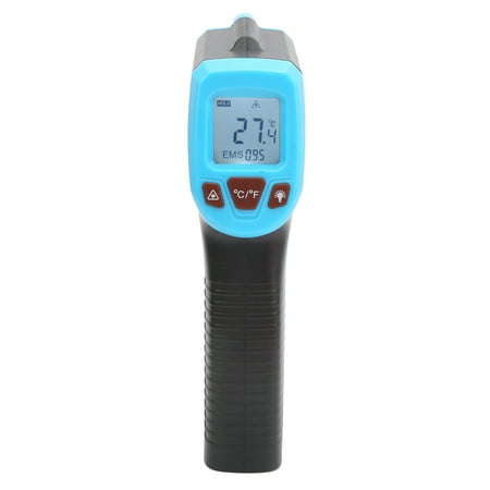 

Infrared Thermometer 4 Colors Temperature Backlight On/off Selection With User Manual For Cooking Surfaces Blue