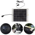 thumbnail image 1 of Kit de Bomba de Agua de Panel Solar de 10W, 5V 3W Monocristalino Panel de Silicio Kit de Bomba de Agua Solar Ajustable Alta Eficiencia Ampliateo Utilizada Para El Baña de Aves, 1 of 7