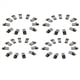 thumbnail image 1 of 40Pzs Mini USB 5 Pines Macho Clavija DIY SMT Conector Tono de Plata Gris Oscuro, 1 of 4