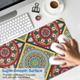 thumbnail image 4 of Refined Precision: Amcove Vintage Decorative Elements Mouse Pad - Mandala Design, Non-Slip, Ideal for Office (31.5x11.8 Inch), 4 of 7