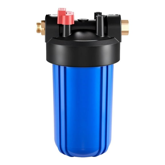 RV Water Filter System - Whole House Filter for Camping, Boats & Travel Trailers - 4-Stage Filtration, 8000 Gallons, 3.2 GPM