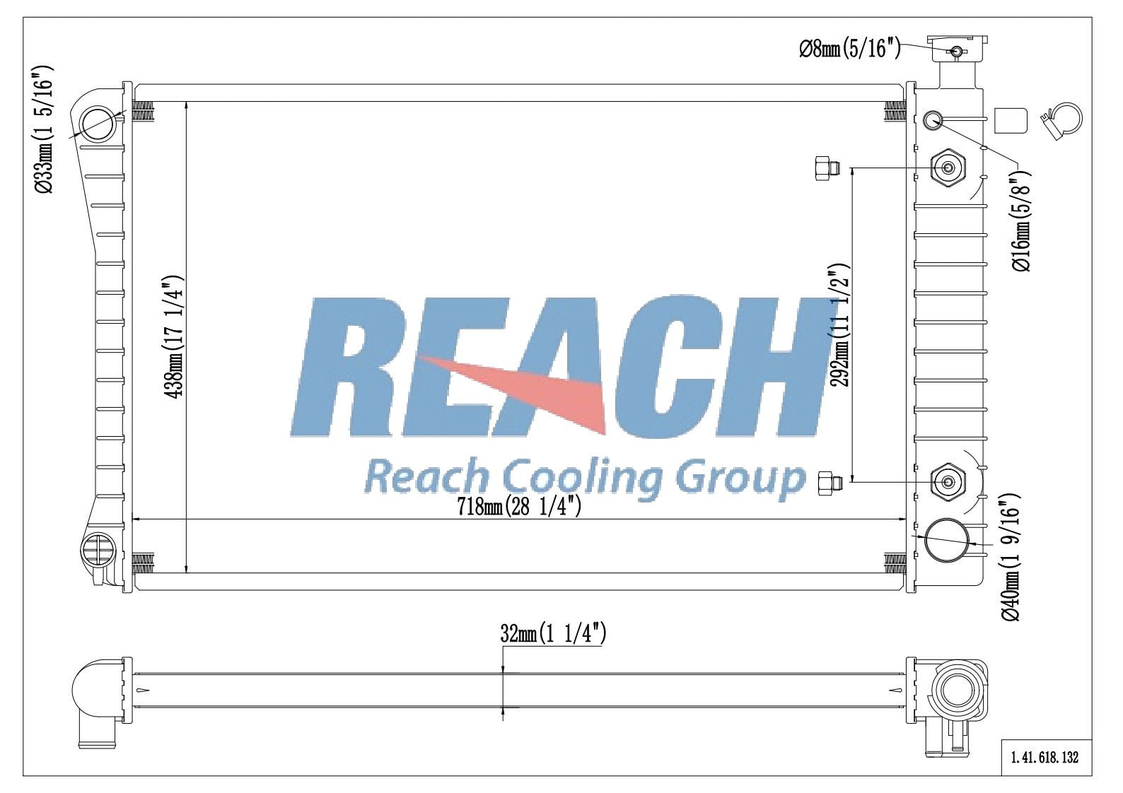 REACH Radiator 41-618