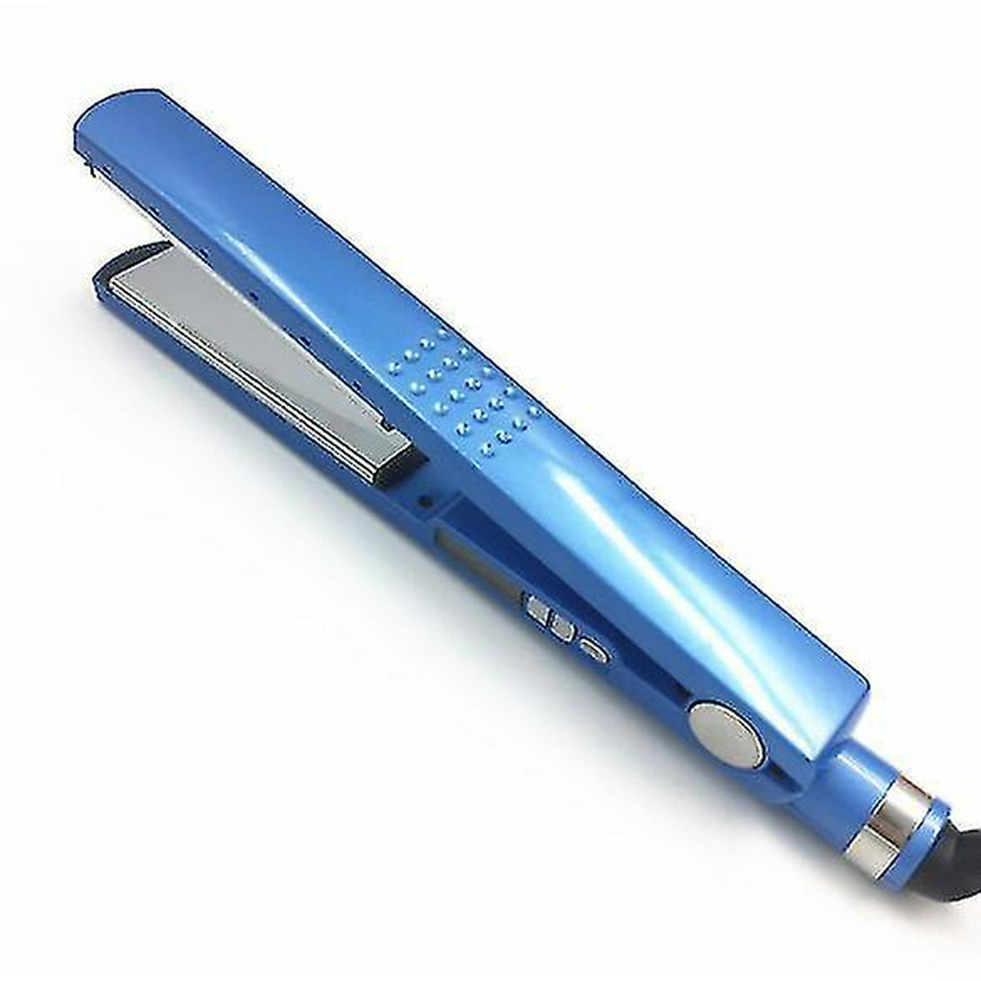 Ceramic Hair Straightener Flat Iron Titanium 3 In 1 Styling Tool blue Walmart