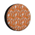 thumbnail image 1 of Fotbe Halloween Mummy Funda de Llanta de Repuesto con Estampado, Engrosada, Ajuste Universal para Jeep, Remolque, RV, SUV, Camión-14 inch, 1 of 6