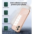 thumbnail image 4 of Compatible with Realme GT2 Pro Case Silicone Shockproof Realme GT2 Pro Phone Case Anti-Scratch Ultra Thin Plating TPU Cases (Realme GT2 Pro, Pink), 4 of 13