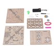 thumbnail image 4 of Wooden Crane Model Composite Wood Remote Control Educational 3D Crane Assembly Model for Experiment, 4 of 5