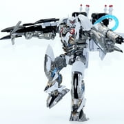 LS-01 Transforming Toy Nitro Series Barricade Zeus Fighter Action KO Movie Alloy Plate Combat Robot Action Figure