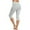 GY1, variant on FYEGRE Women's Soft Capri Leggings Lightweight Cropped Leggings 3/4 Stretch Capris Yoga Pants - Rug & Plus BU2 XXL