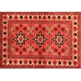 thumbnail image 1 of Ahgly Company Indoor Rectangle Persian Orange Traditional Area Rugs, 7' x 10', 1 of 1