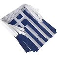 thumbnail image 2 of Greece Flags Greek Small String Mini Flag Pennant Banner Decorations - Greece -, 2 of 2