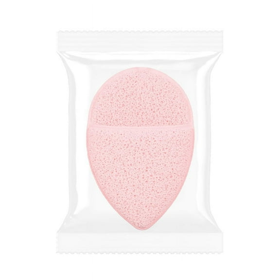 Namzi Face Scrubber Exfoliator, Facial Sponges for Face Wash, Reusable Makeup Remover Exfoliating Pads,2 Pack，Pink，A24