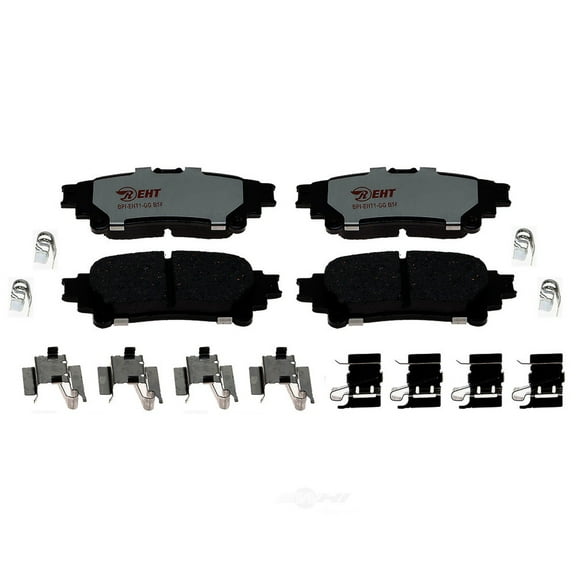 Raybestos EHT1391DH Enhanced Technology Friction Pads Brake Pad Set Fits select: 2015 LEXUS IS 250