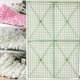 thumbnail image 4 of Paneles de pared marco DIY boda fiesta telón de fondo normal-25x25cm-64 Clavo de fijación normal-25x25cm-64 Sunnimix paneles de pared de flores a granel, 4 of 7