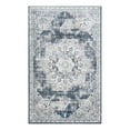 thumbnail image 4 of Unique Loom Chateau Collection Area Rug - Roosevelt (5' 3" x 8' Rectangle Dark Blue/Beige), 4 of 7